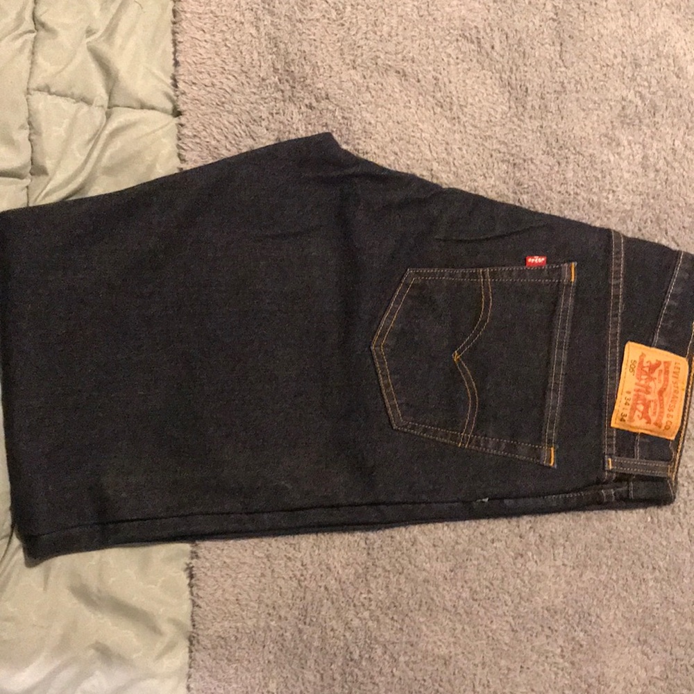 Levi 505 jeans.